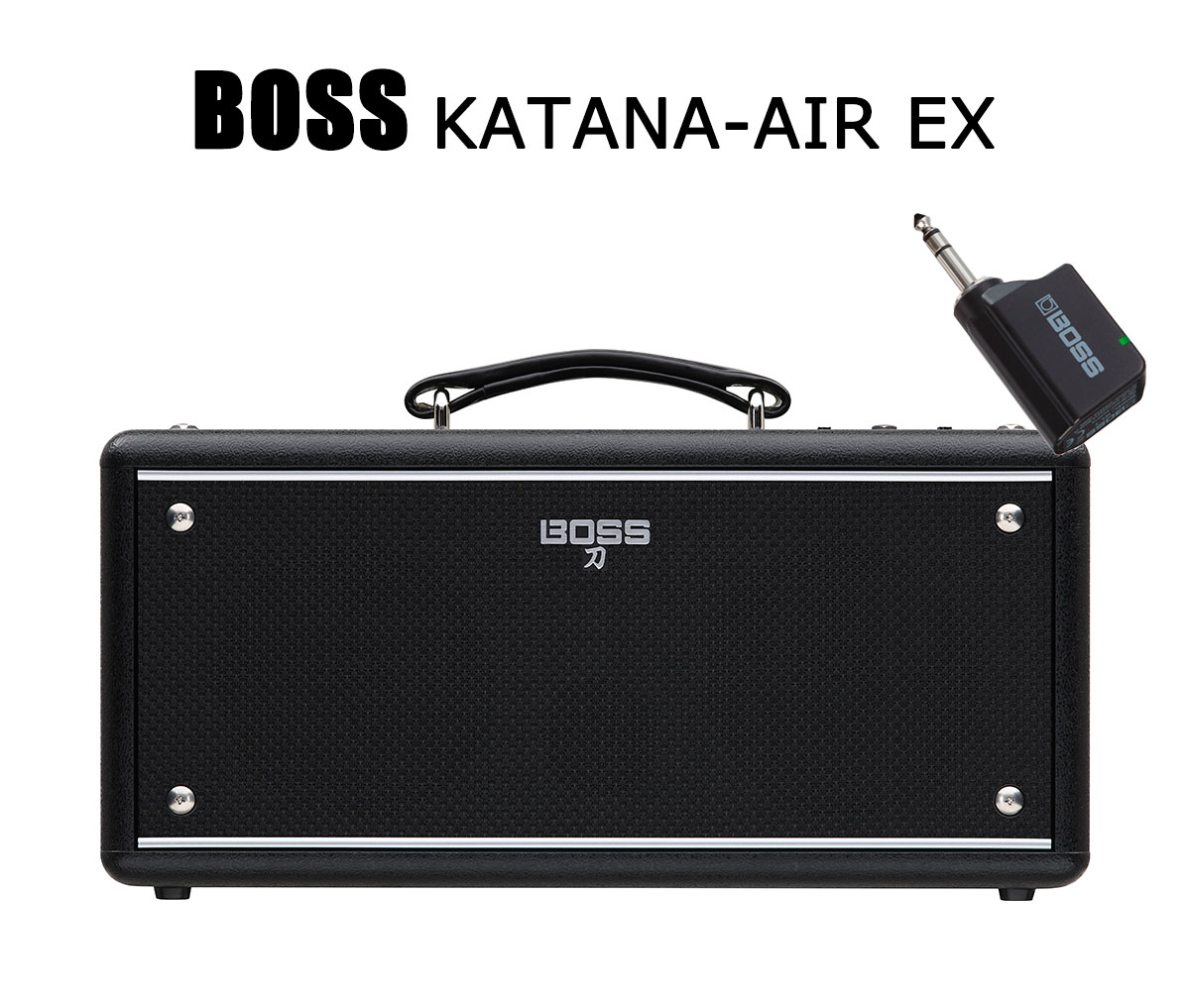 BOSS katana mini 外部スピーカーアウト増設改造 ACアダプター付 - ギター