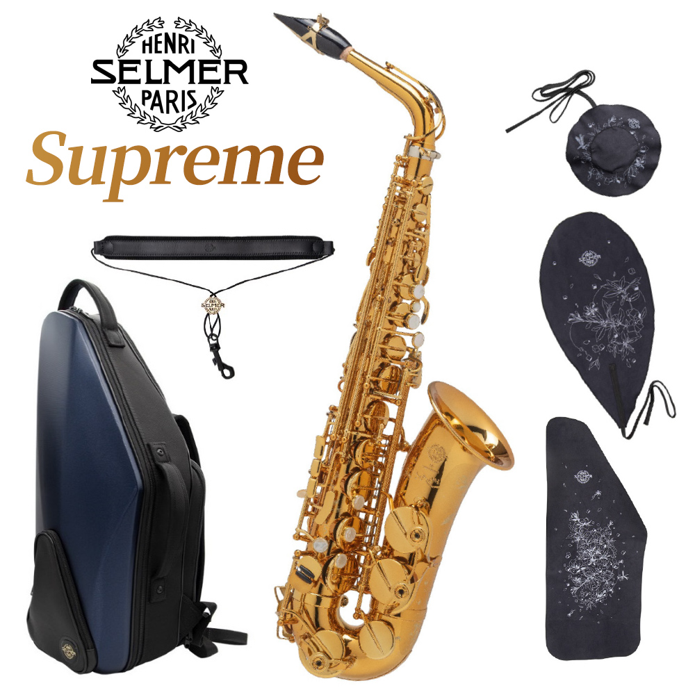SELMER セルマー アルトサックス ハードケース ストラップ付 - 楽器、器材