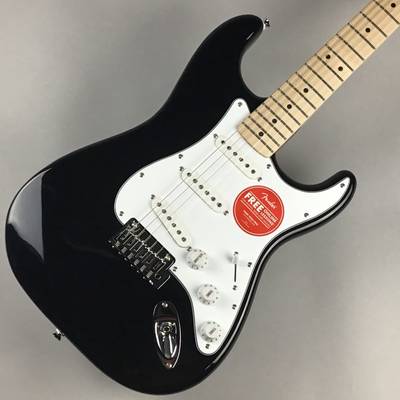 Squier by Fender  Affinity Series Stratocaster Maple Fingerboard White Pickguard Black |現物画像 スクワイヤー / スクワイア 【 新潟ビルボードプレイス店 】