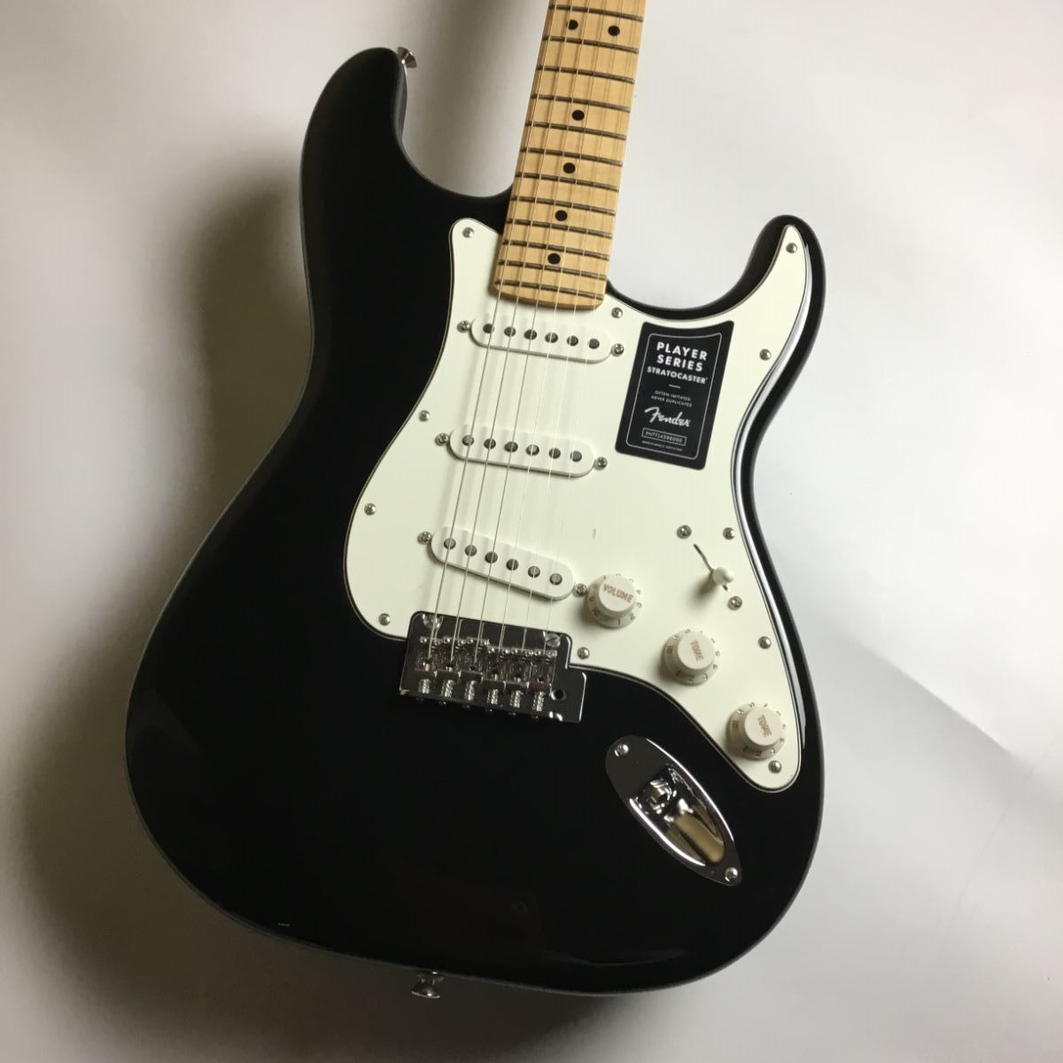 Fender Player Stratocaster Maple Fingerboard Black エレキギター ...