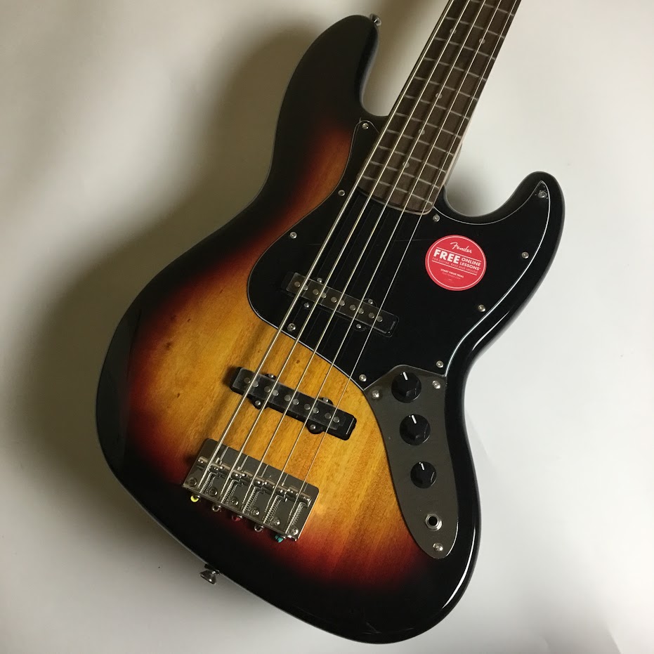 Squier by Fender Affinity Series Jazz Bass V（3-Color Sunburst