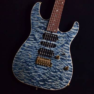 T's Guitars  DST-pro24 Custom Brazilian Rosewood Neck Trans Blue Denim【現品画像】【3.56kg】 ティーズギター 【 八王子店 】