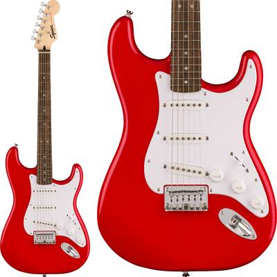 Squier by Fender  SONIC STRATOCASTER HT Laurel Fingerboard White Pickguard Torino Red ストラトキャスター ハードテイル エレキギターソニック スクワイヤー / スクワイア 【 イオン長岡店 】