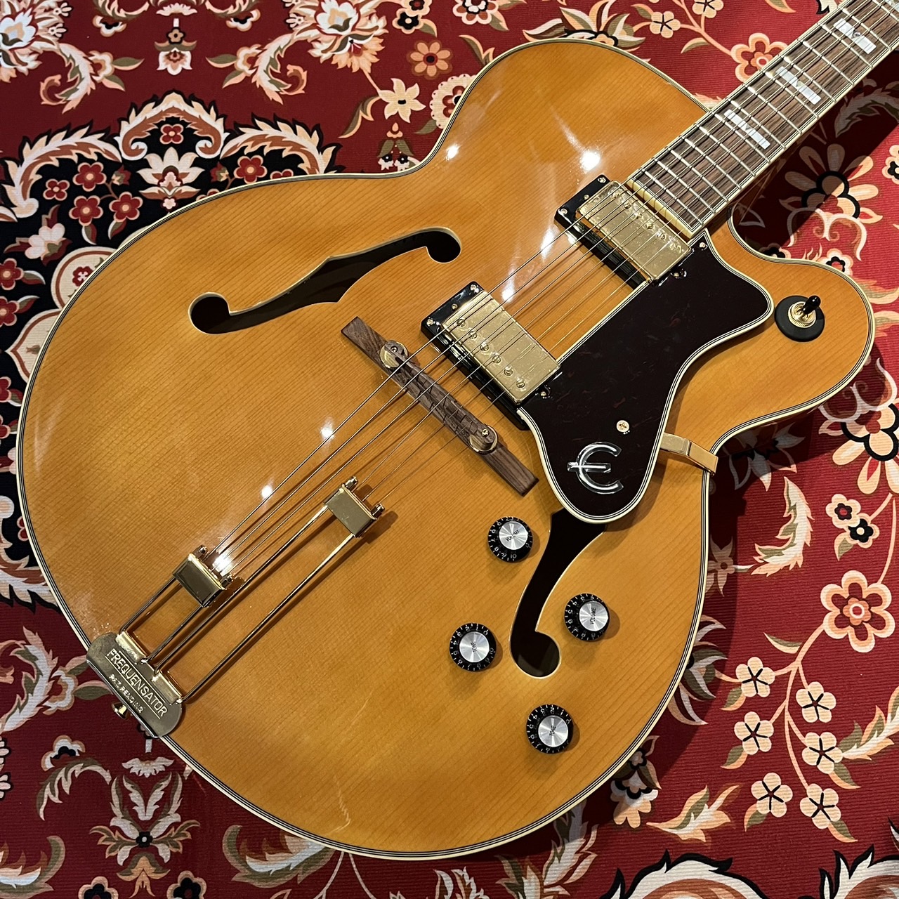 Epiphone The Broadway Vintage Natural エレキギター エピフォン