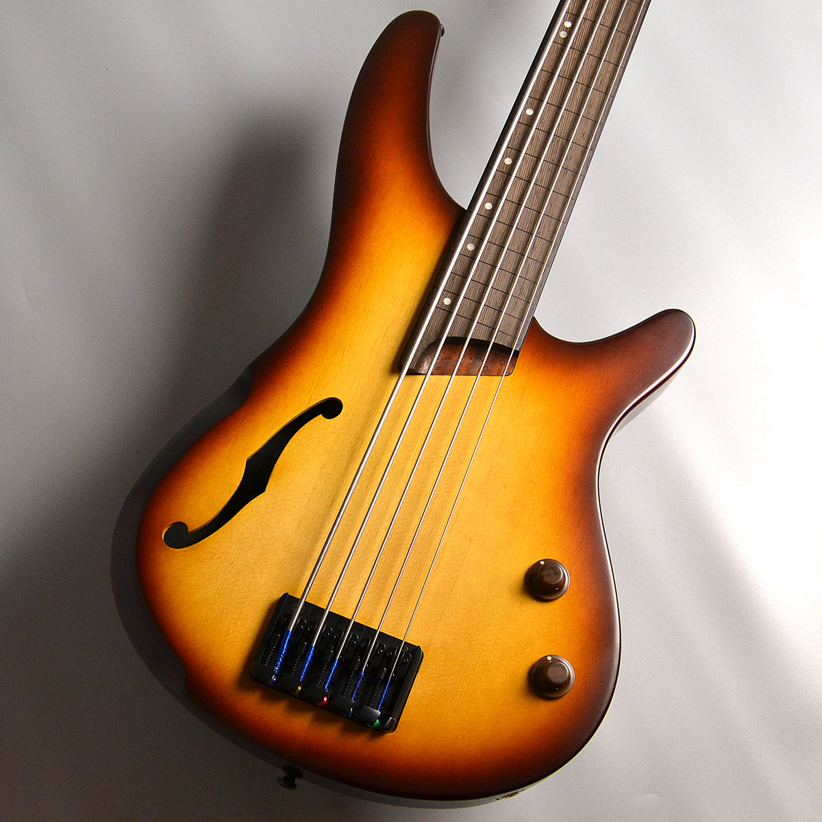 Ibanez SRH505F / Natural Browned Burst Flat 5弦フレットレス