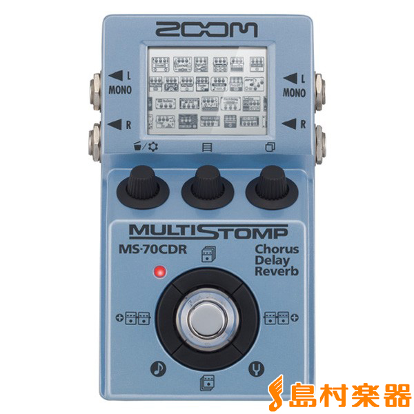 ZOOM MS-70CDR (MS70CDR ) マルチエフェクター ズーム 【新宿PePe店】