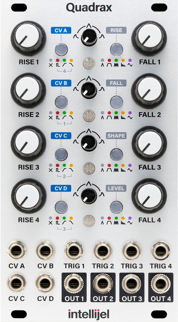 Intellijel Quadrax モジュラーシンセ ユーロラック楽器/器材 - DTM/DAW