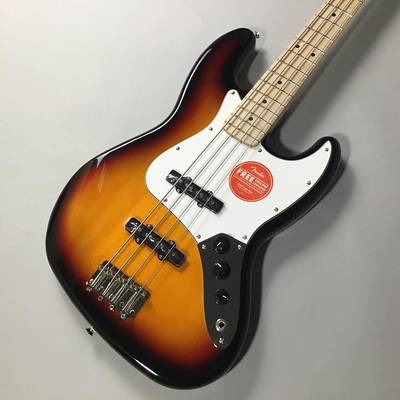 Squier by Fender Affinity Series Jazz Bass Maple Fingerboard Black  Pickguard Black エレキベース ジャズベース スクワイヤー / スクワイア 【 アリオ橋本店 】