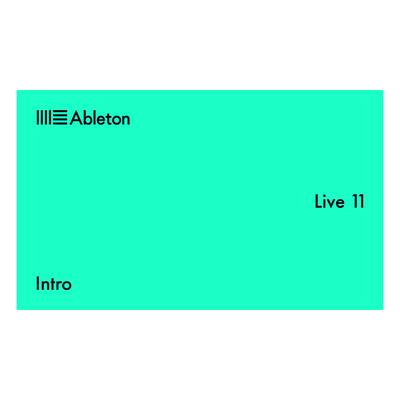 Ableton  【Live12リリースまでBLACK FRIDAYセール中！】Live11 Intro 通常版 【シリアルコード・メール納品】【代引き不可】【ダウンロード版】【ブラックフライデー】 エイブルトン 【 仙台ロフト店 】