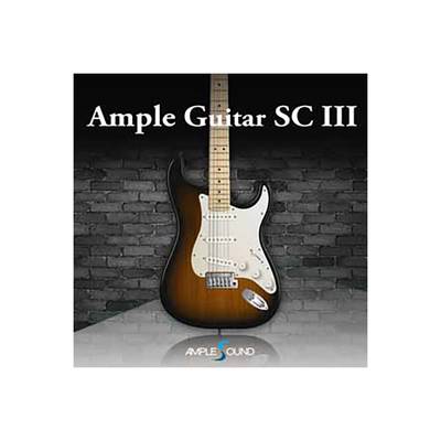 AMPLE SOUND  【数量限定大特価価格】AMPLE GUITAR SC III A8948 【ダウンロード版】【メール・シリアルコード納品】【代引き・返品不可】 アンプル・サウンド 【 仙台ロフト店 】