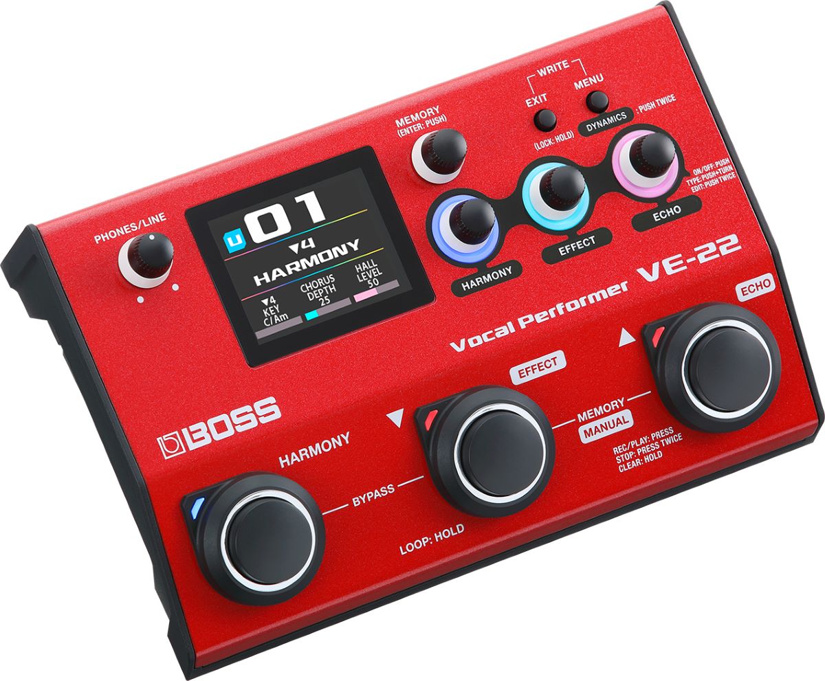 BOSS 【新製品！】VE-22 Vocal Performer ボーカルパフォーマー 