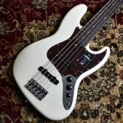 Fender  American Professional II Jazz Bass V Rosewood Fingerboard Olympic White フェンダー 【 仙台ロフト店 】
