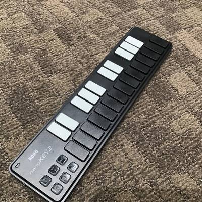 KORG  nanoKEY2 BK (ブラック) MIDIキーボード スリムライン USB 25鍵盤【B級特価品】 コルグ 【 仙台ロフト店 】