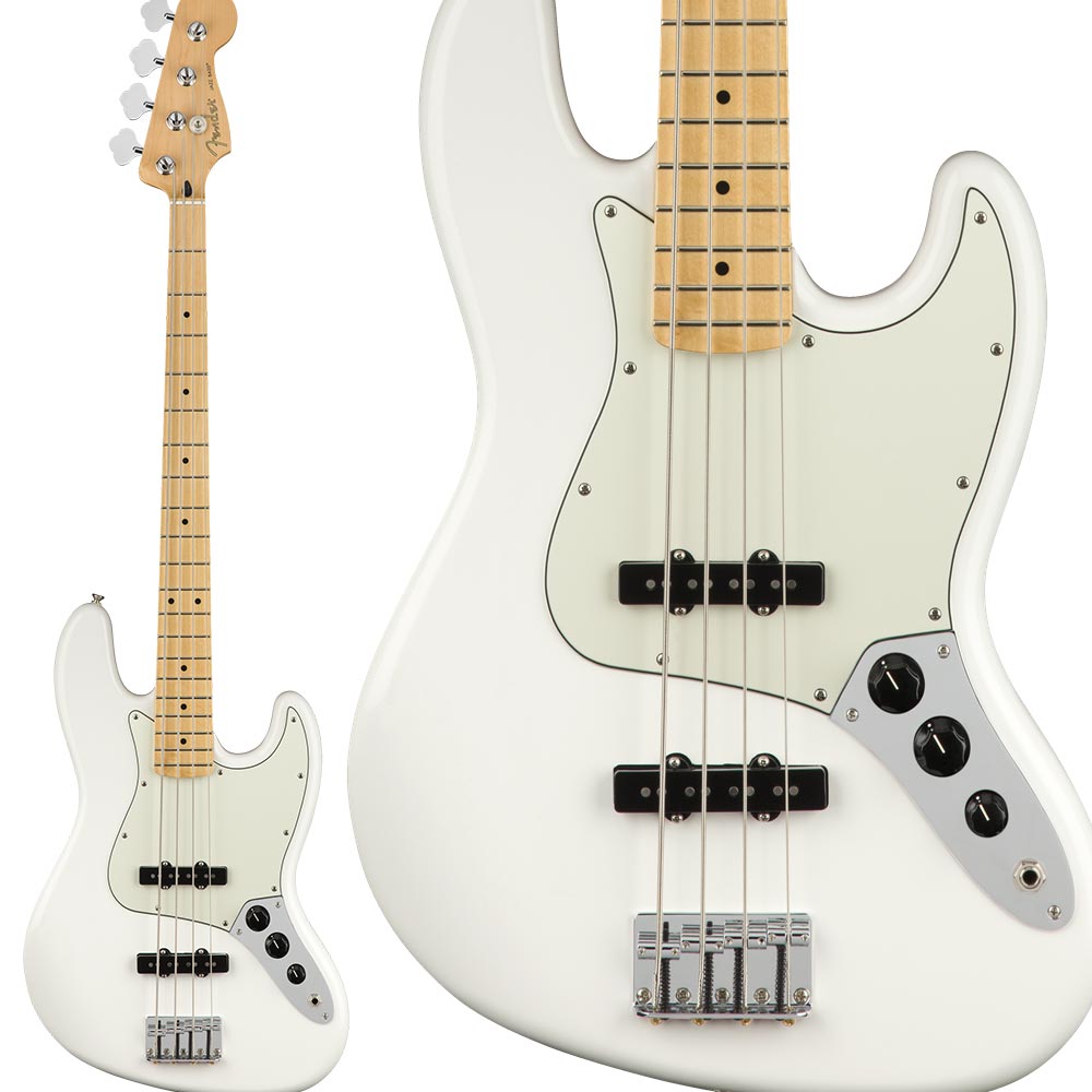 Fender / Player Jazz Bass Maple Polar White