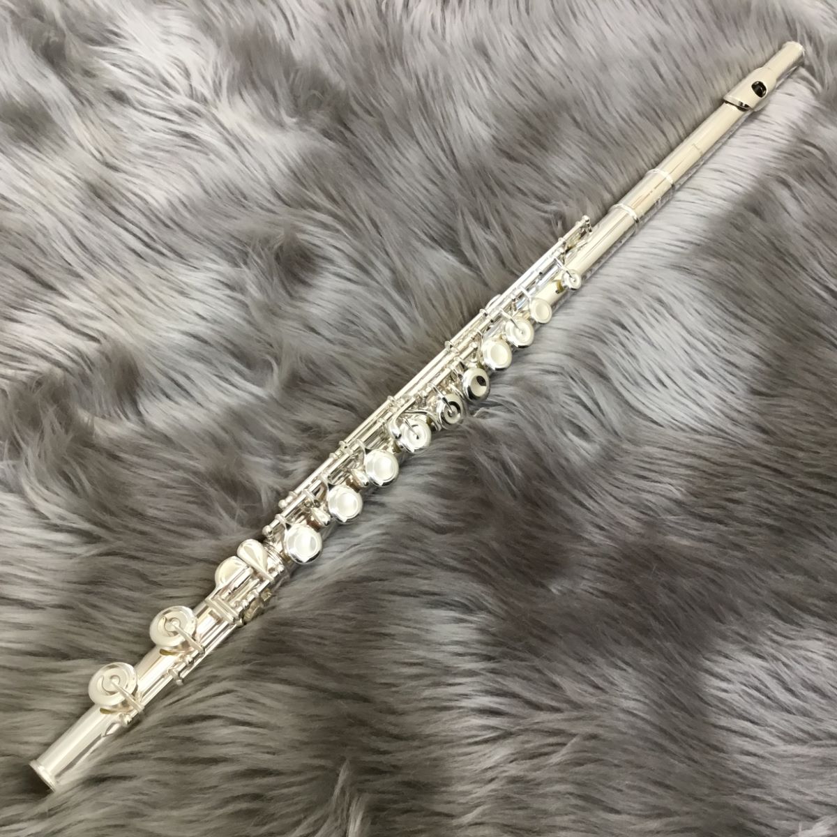 Pearl PF-665E フルート 頭部管銀製 C足部管 オフセット カバードキィ