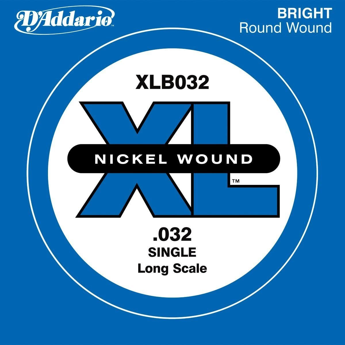 D'Addario XLB032 ベース弦 XL Nickel Wound Long Scale 032 【バラ弦1本】 ダダリオ 【  モザイクモール港北店 】 | 島村楽器オンラインストア