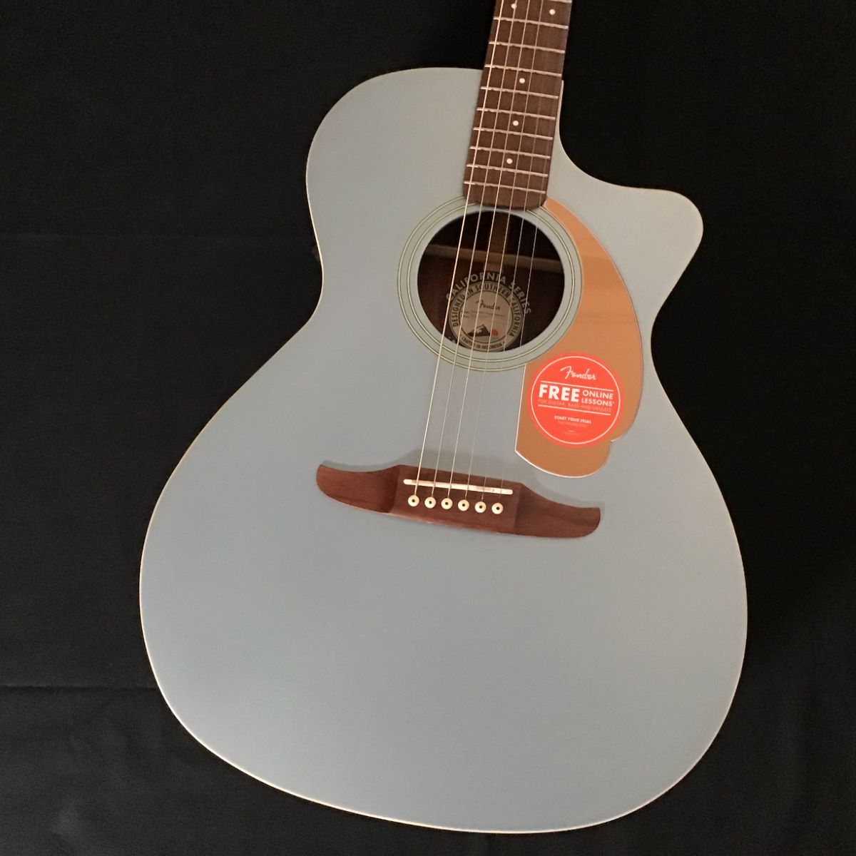 Fender Newporter Player Ice Blue Satin アコースティックギター