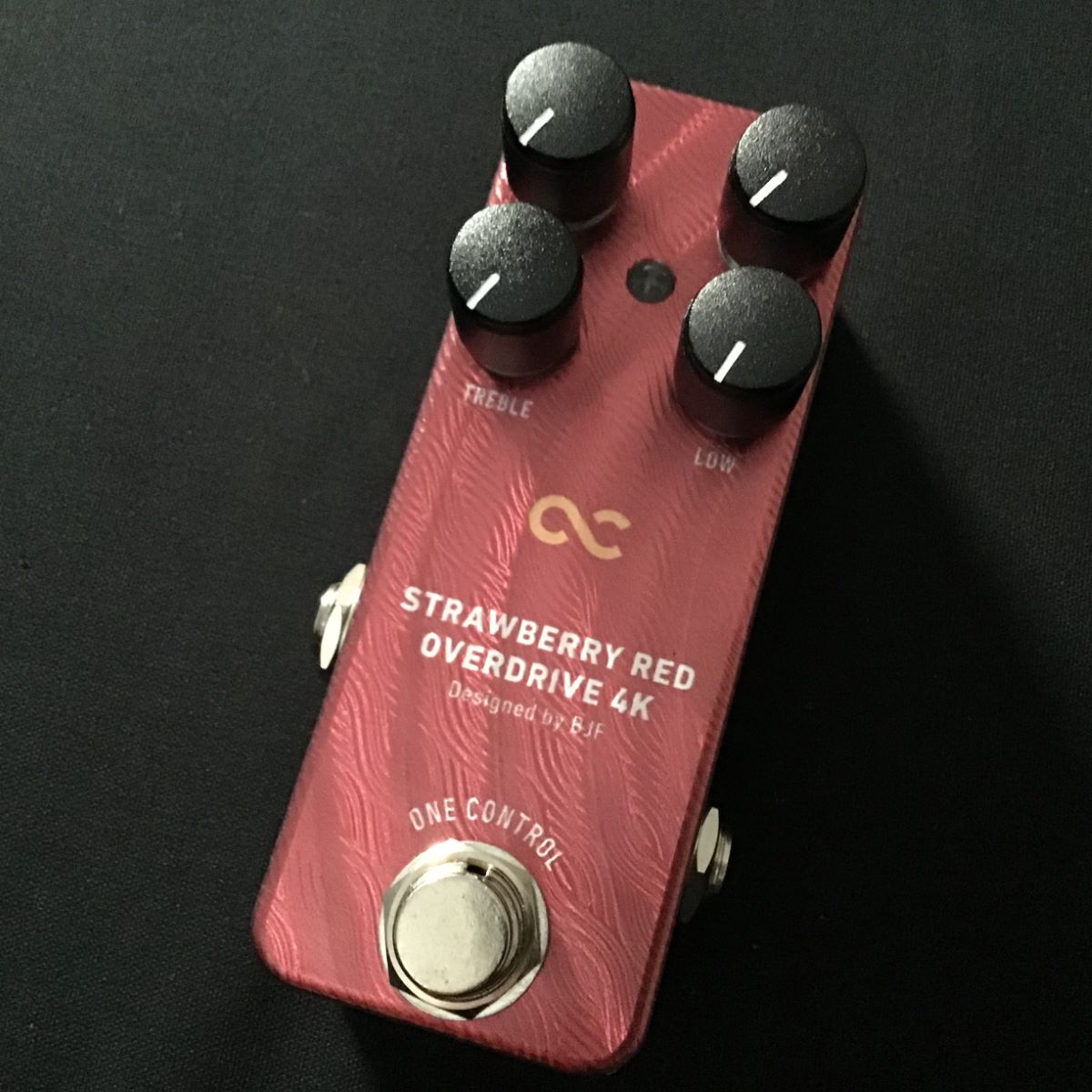 One Control STRAWBERRY RED OVERDRIVE 4K コンパクトエフェクター