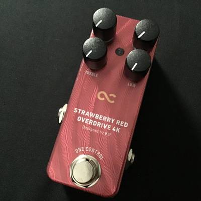 One Control STRAWBERRY RED OVERDRIVE 4K コンパクト 