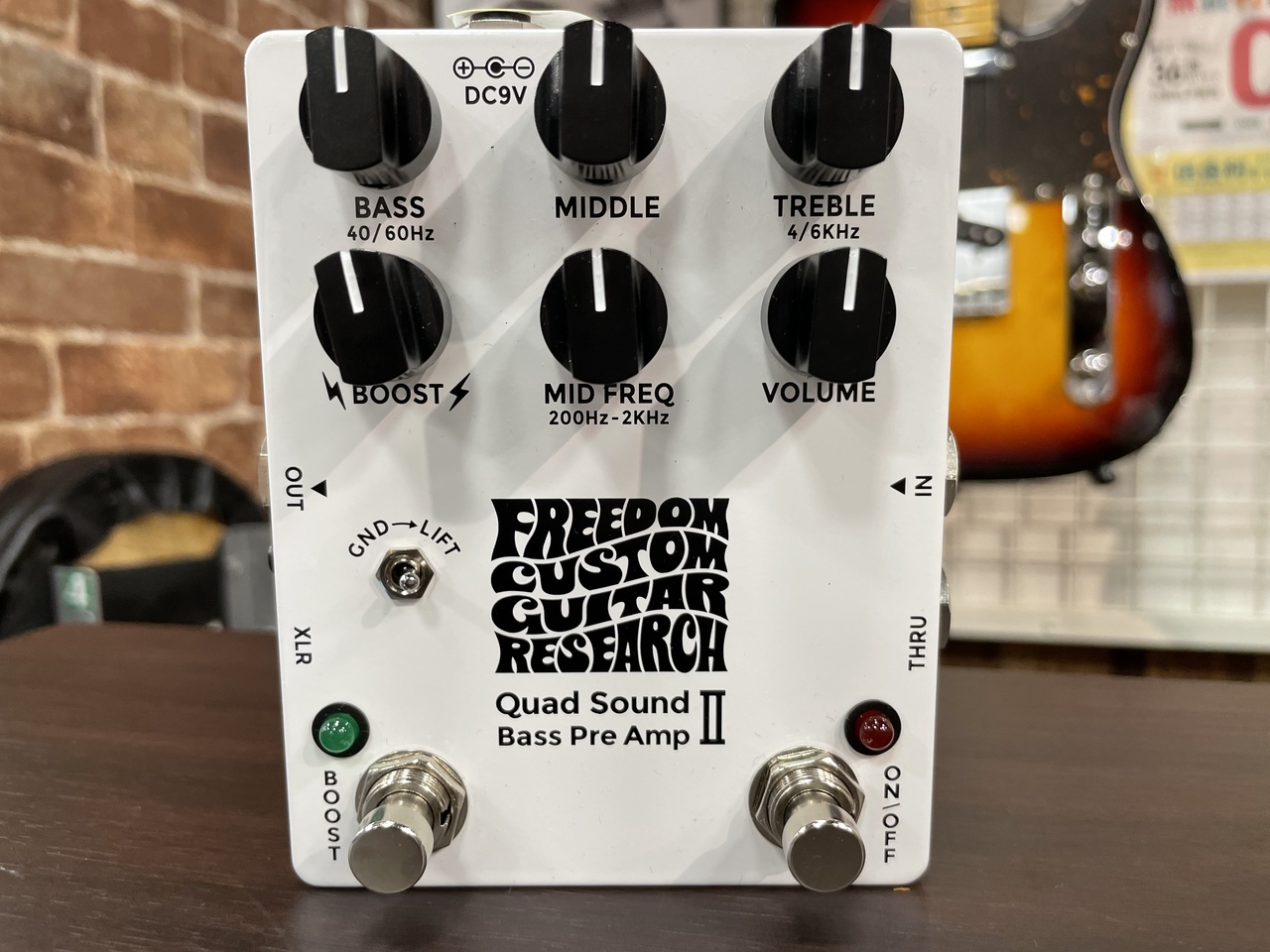 FREEDOM Quad Sound Bass Pre Amp-connectedremag.com