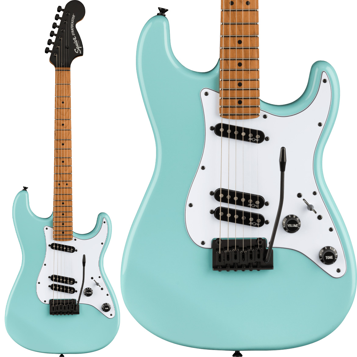 Squier by Fender FSR Contemporary Stratocaster Special Roasted Maple Daphne  Blue エレキギター ストラトキャスター スクワイヤー / スクワイア 【 大宮店 】