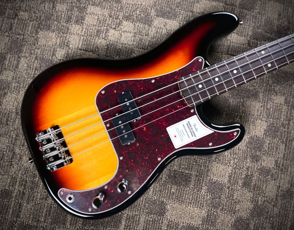 Fender Made in Japan Traditional 60s Precision Bass 3-Color