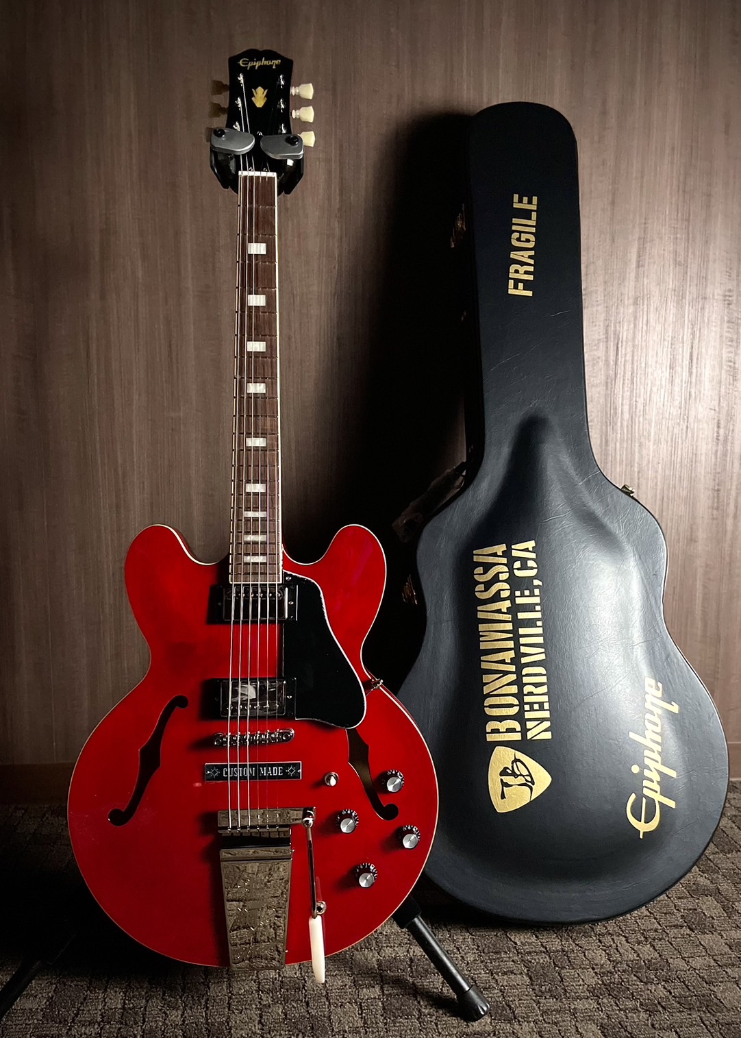 Epiphone Joe Bonamassa 1962 ES-335 sixties cherry セミアコギター