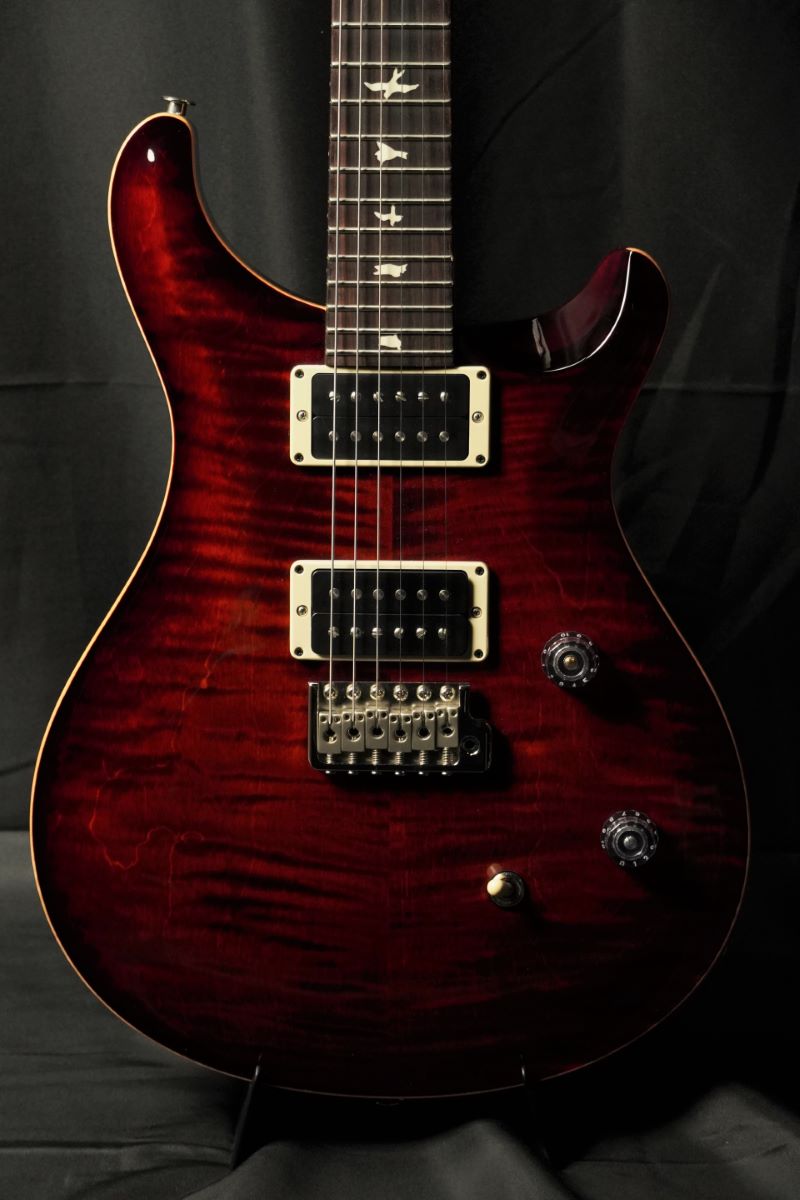 PRS CE24 Fire Red Burst【現物画像・3.40kg】 ポールリードスミス