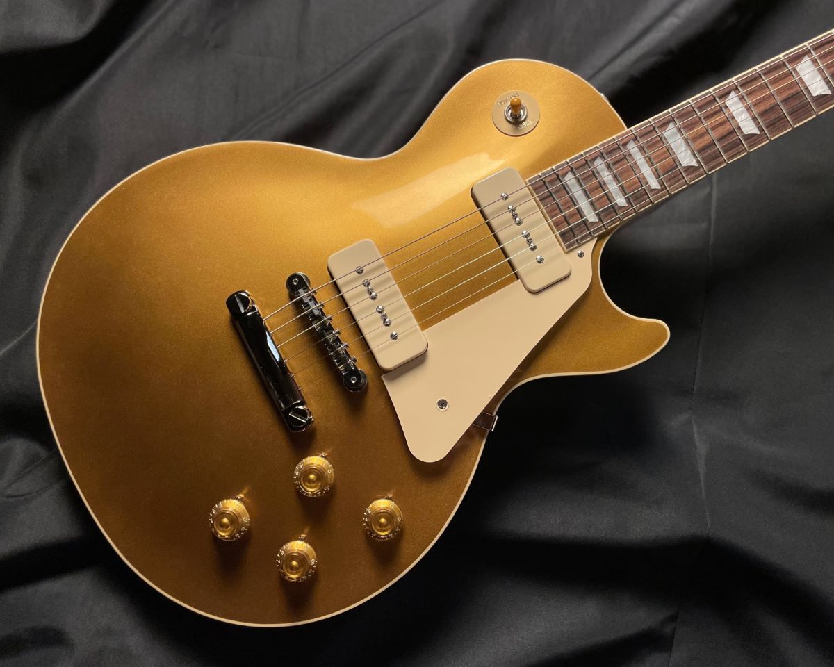 Gibson Les Paul Standard 's P Gold Top レスポール現物画像