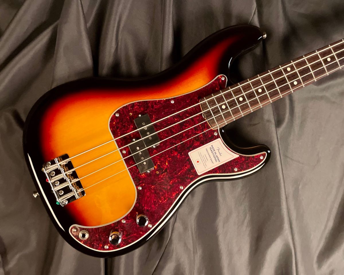 Fender Made in Japan Traditional 60s Precision Bass Rosewood ...