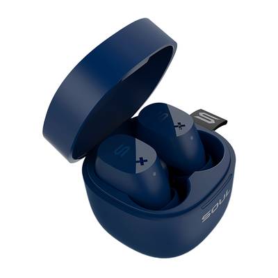 SOUL  ST-XX NAVY BLUE ネイビーブルー 完全ワイヤレスイヤホン Bluetooth5.0SL-2014 ソウル 【 イオンモール鈴鹿店 】