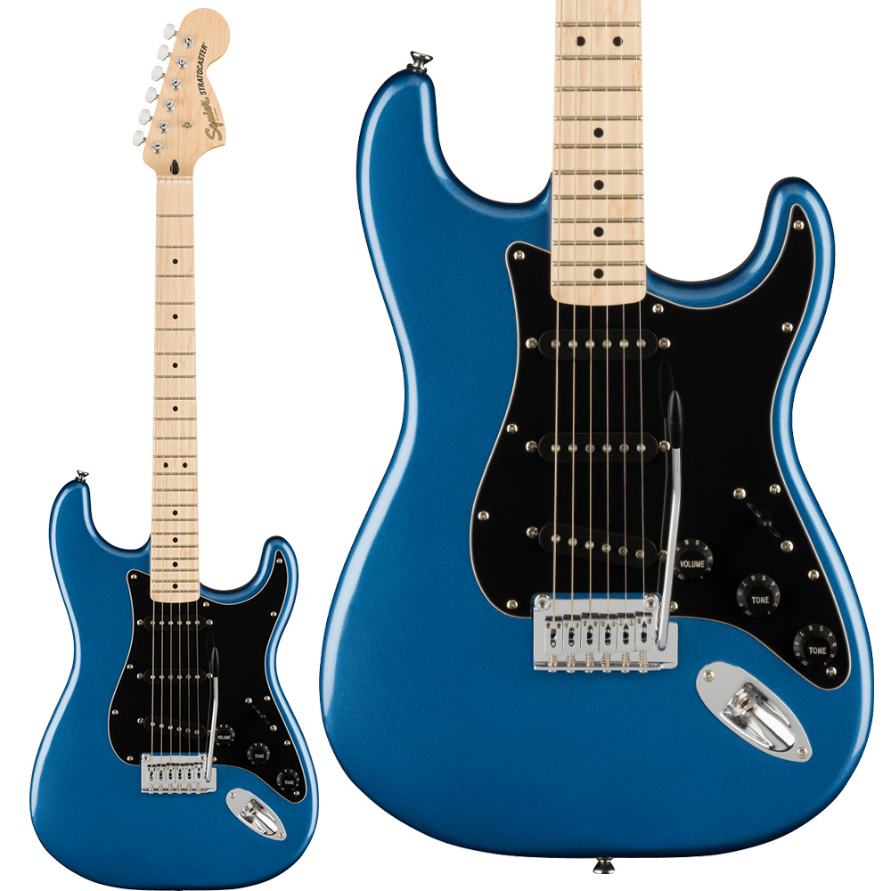 Squier by Fender Affinity Series Stratocaster Maple Fingerboard Black  Pickguard Lake Placid Blue エレキギター ストラトキャスター スクワイヤー / スクワイア 【 イオンタウン四日市泊店 】
