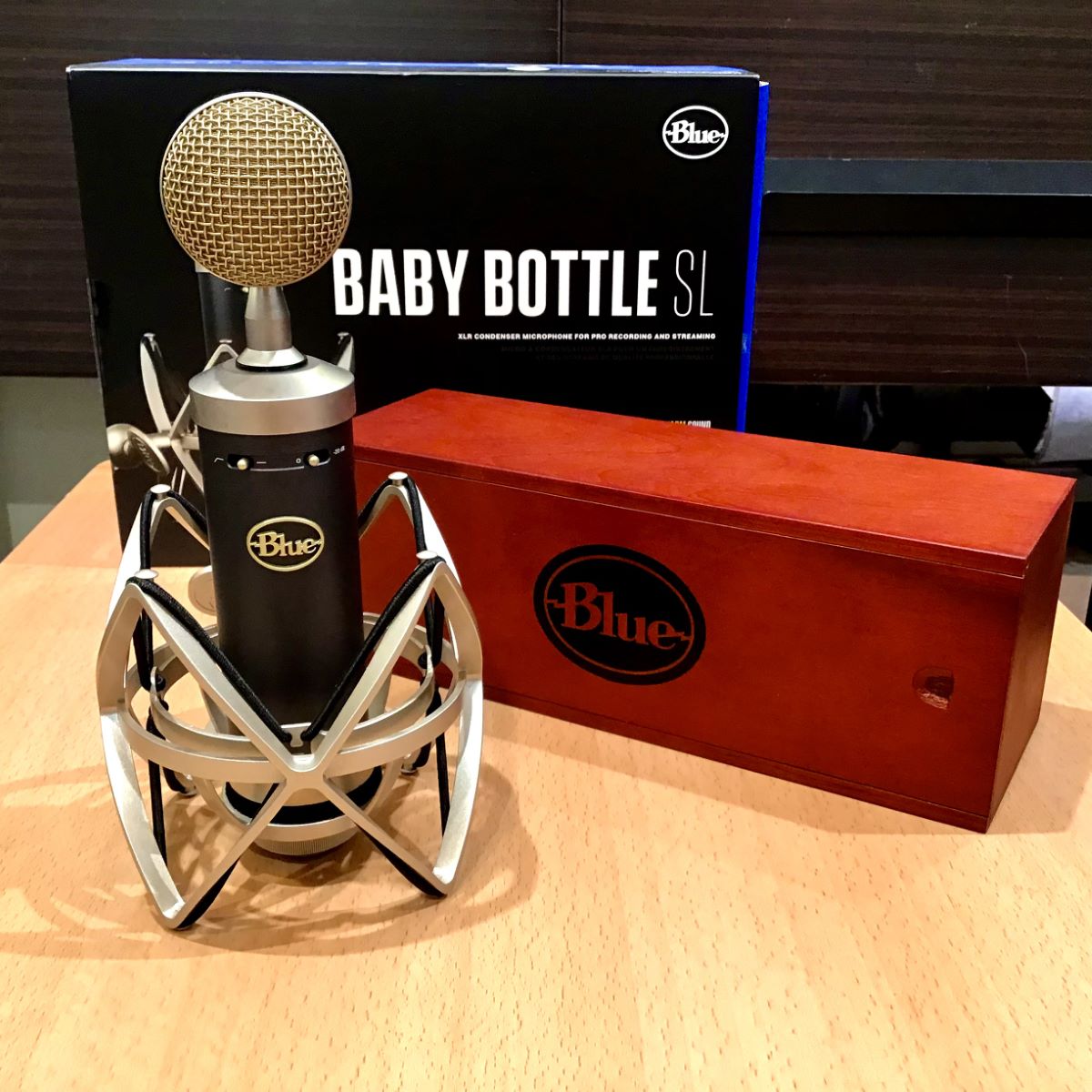 BlueMicrophones Baby Bottle SL 高品質 コンデンサーマイクBM1300BK