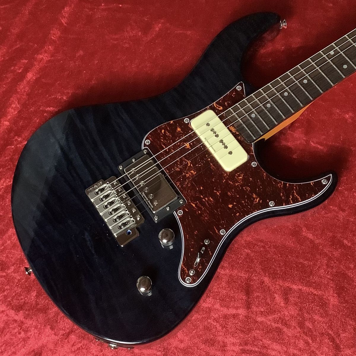 YAMAHA PACIFICA611VFM TBL トランスルーセントブラックパシフィカ