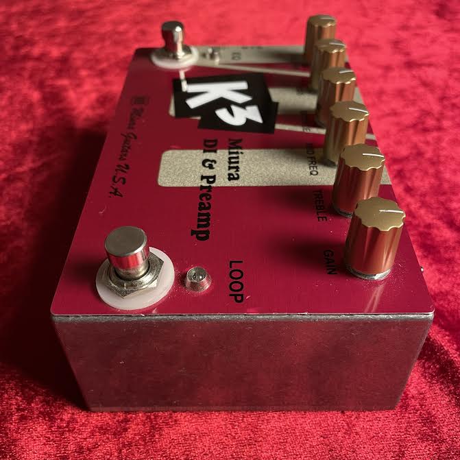 Miura Guitars USA K3 ONBOARD BASS PREAMP(オンボード ベース