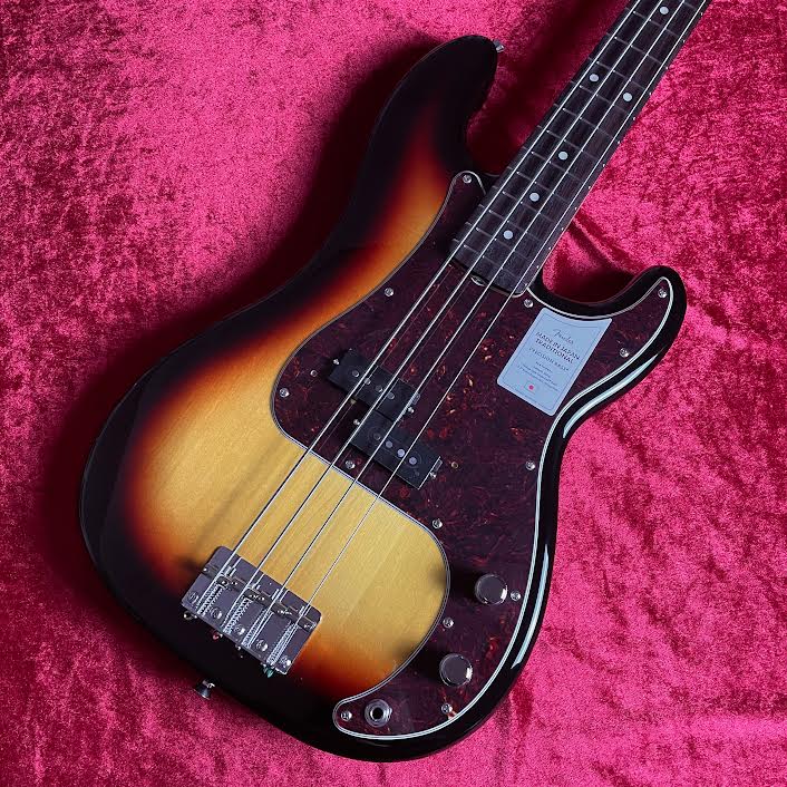 Fender Made in Japan Traditional 60s Precision Bass Rosewood Fingerboard  3-Color Sunburst エレキベース プレシジョンベース フェンダー 【 イオンモール日吉津店 】 | 島村楽器オンラインストア