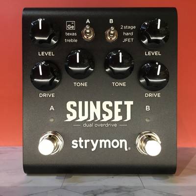strymon SUNSET Midnight Edition デュアル・オーバードライブ。限定品