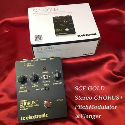 TC Electronic  SCF GOLD Stereo CHORUS+ PitchModulator&Flanger【再入荷】 TC エレクトロニック 【 イオンモール佐久平店 】