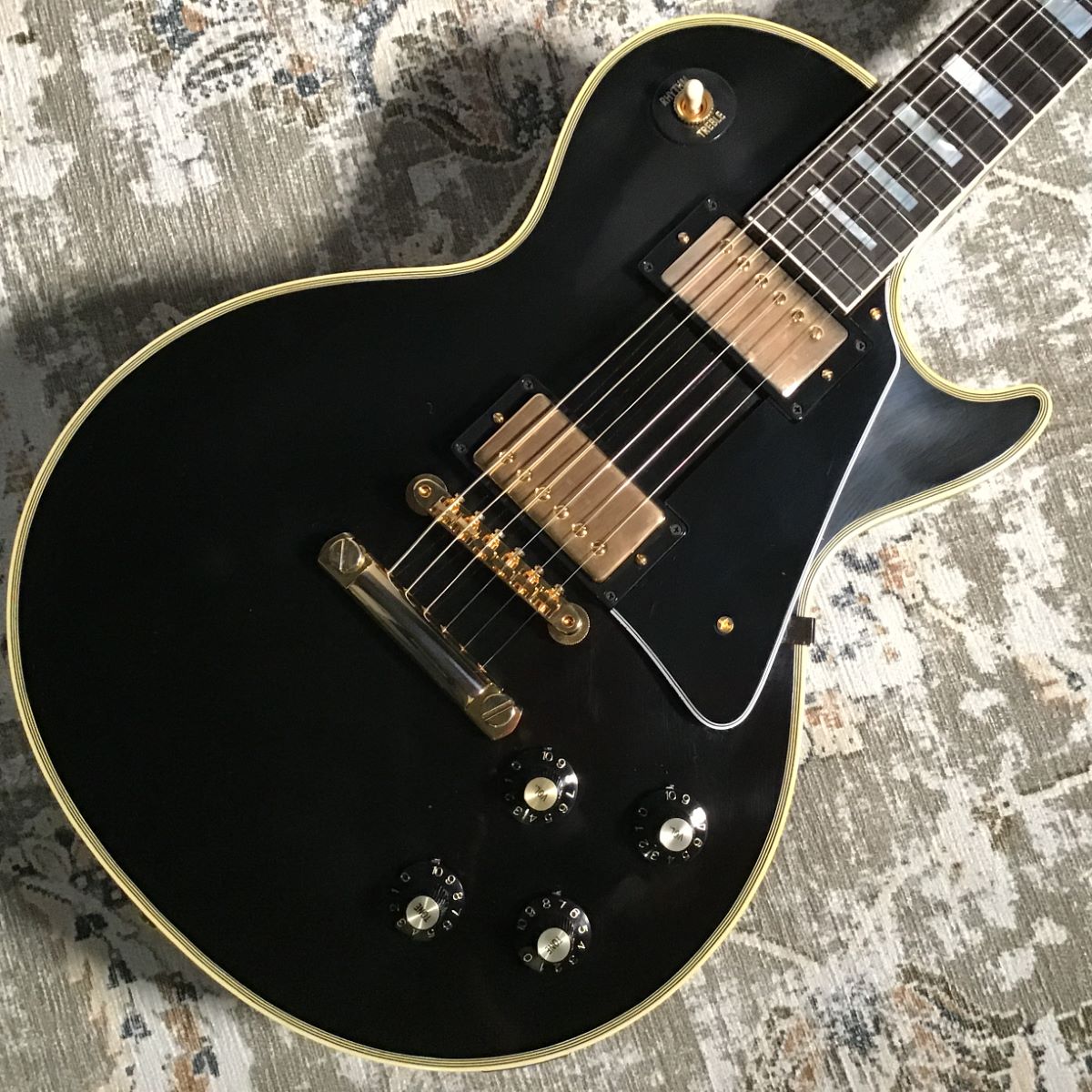 GIBSON ギブソン 1979年製 レスポールカスタム スイッチプレート 黒-