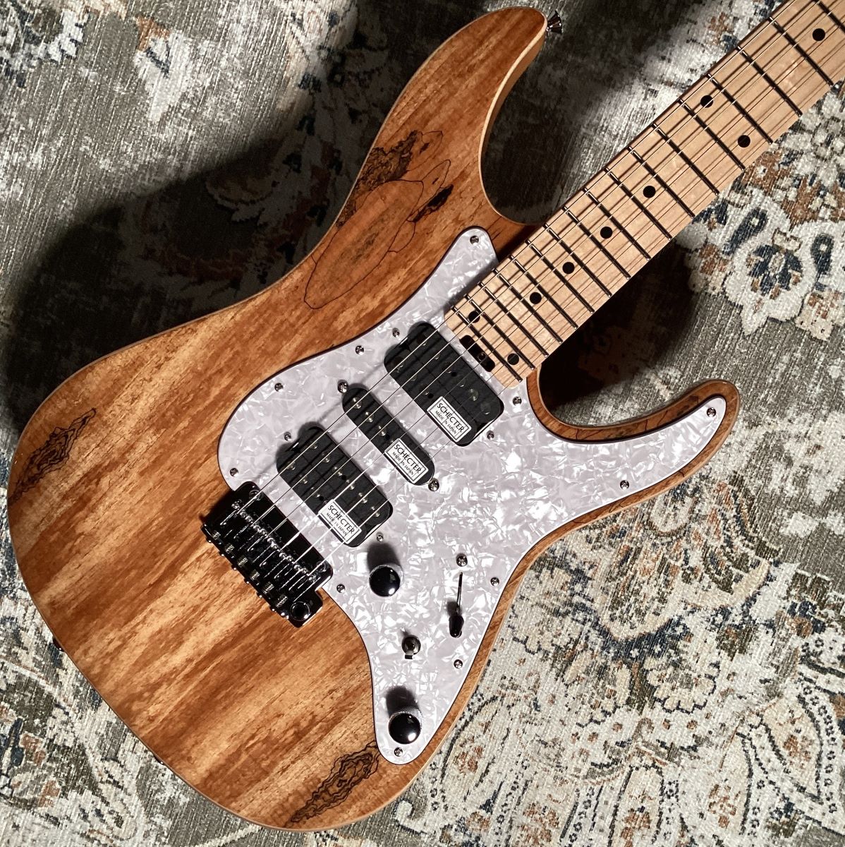 SCHECTER SD-2-24-SP-VTR/M #S2309012 spalted maple 3.94kg 