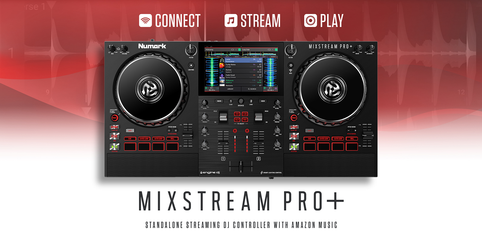 Numark Mixstream Pro+ 【動画レビューあり】Amazon Music Unlimited