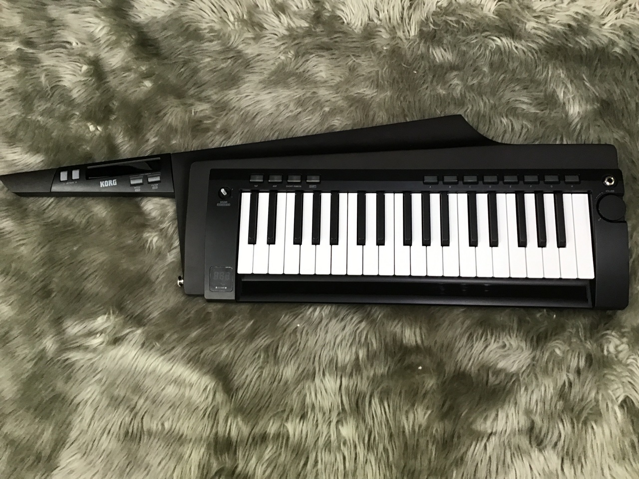 KORG コルグショルダーキーボード RK-100(ウォルナット色)-