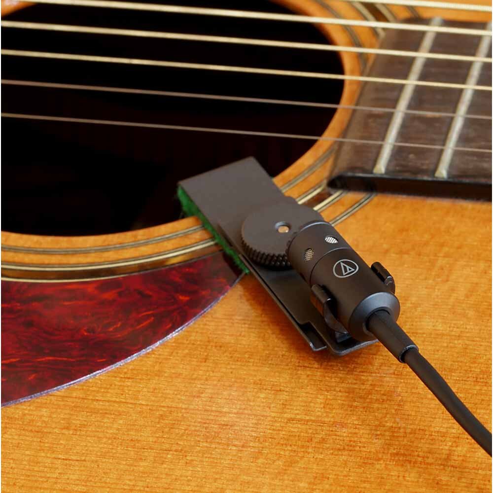 audio-technica PRO70 アコースティックギターにも装着可能な