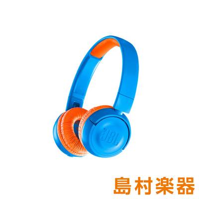 JBL  JR300BT (ブルーオレンジ) ワイヤレスヘッドホン キッズ用ヘッドホン Bluetoothヘッドホン 子供用  【 三宮オーパ店 】