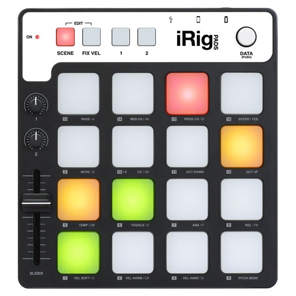 iRig Pads MIDIコントローラー - 配信機器・PA機器・レコーディング機器