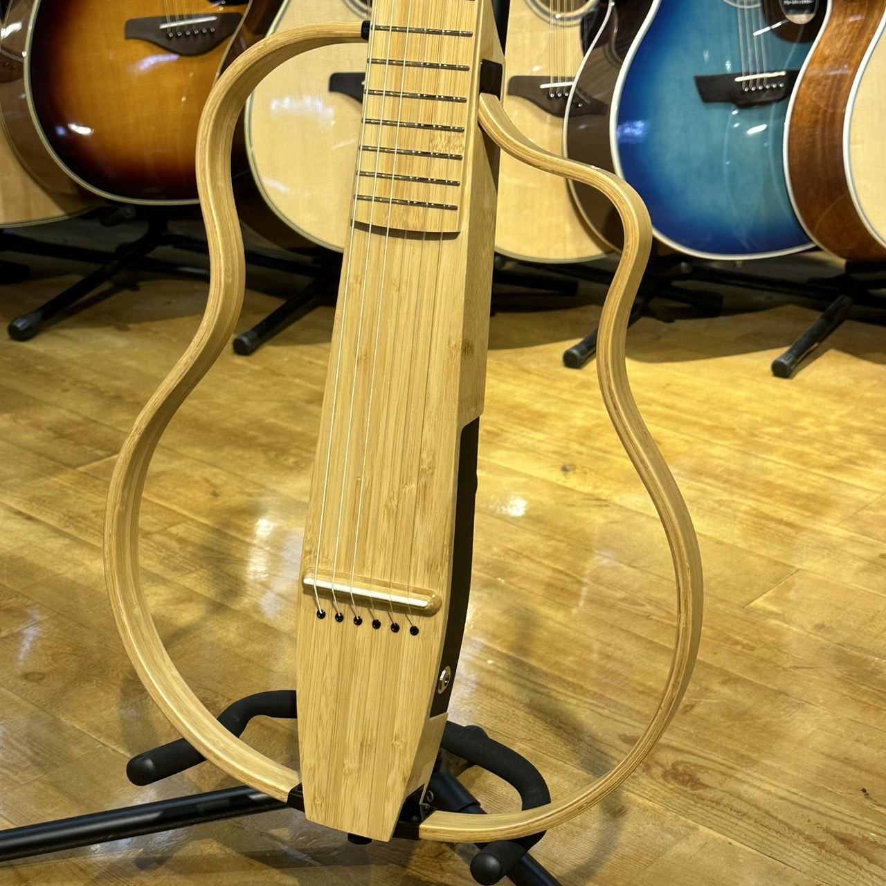 NATASHA NBSG Steel N Bamboo Smart Guitar 静音 アコースティック