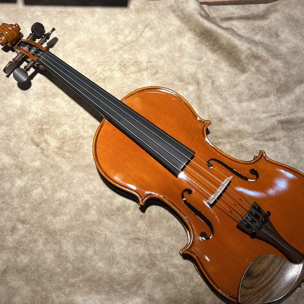 黄金虎杢】東京ヴァイオリン No.816 TSUNODA 1/4 バイオリン - 楽器、器材