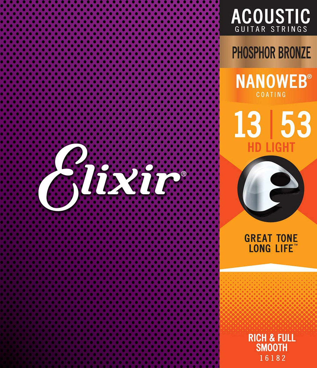 Elixir NANOWEB フォスファーブロンズ 13-53 HDライト #16182アコースティックギター弦 エリクサー 【 三宮オーパ店 】 |  島村楽器オンラインストア
