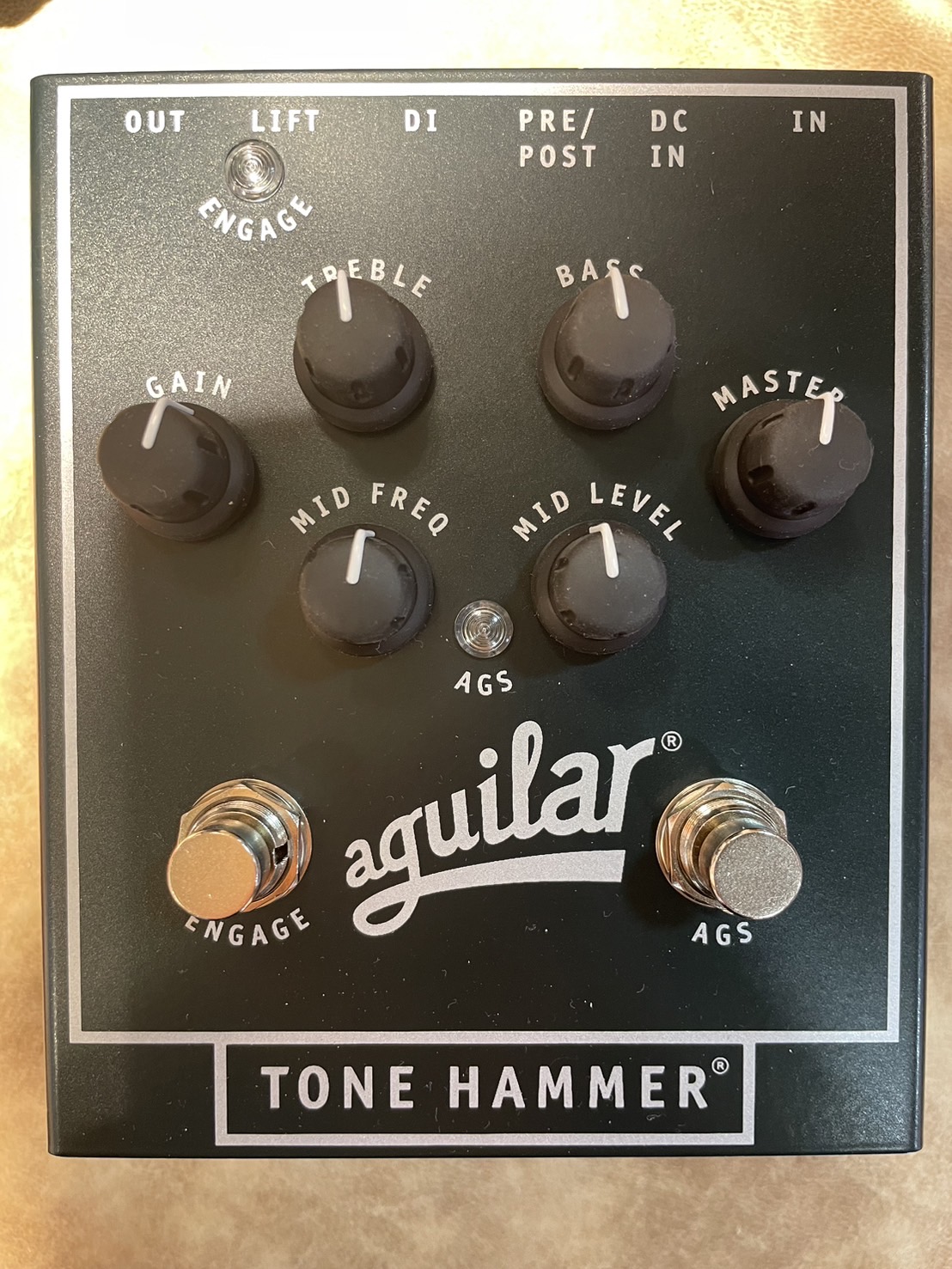 aguilar 展示在庫特価！TONE HAMMER ベースプリアンプ アギュラー ...