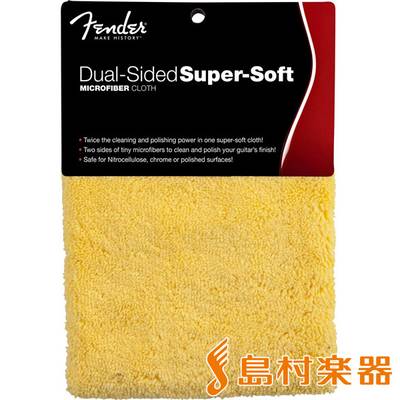 Fender  DUAL-SIDED SUPER-SOFT MICROFIBER CLOTH マイクロファイバークロス フェンダー 【 三宮オーパ店 】